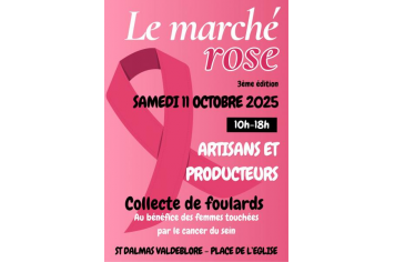  Marché rose